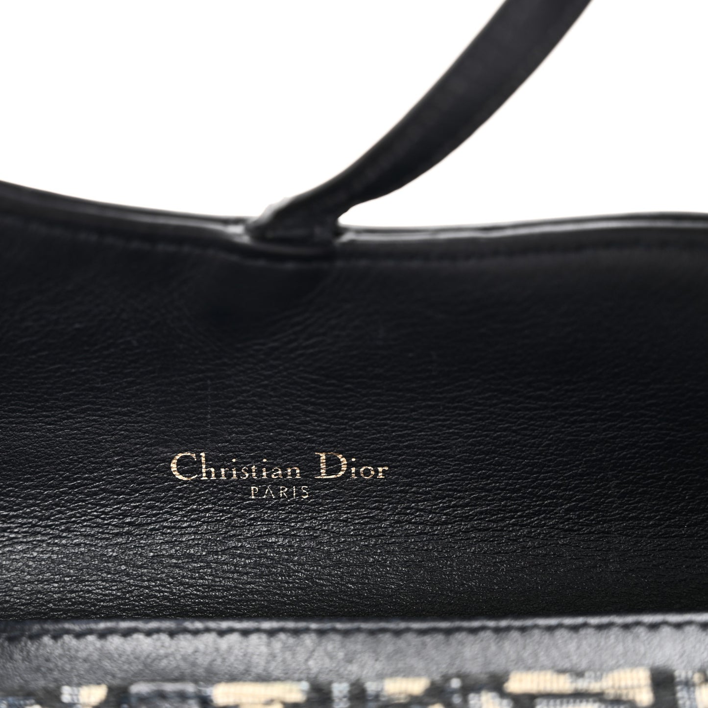 Oblique Saddle Chain Long Wallet Blue