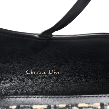 Christian Dior Oblique Saddle Chain Long Wallet Blue 7 of 8