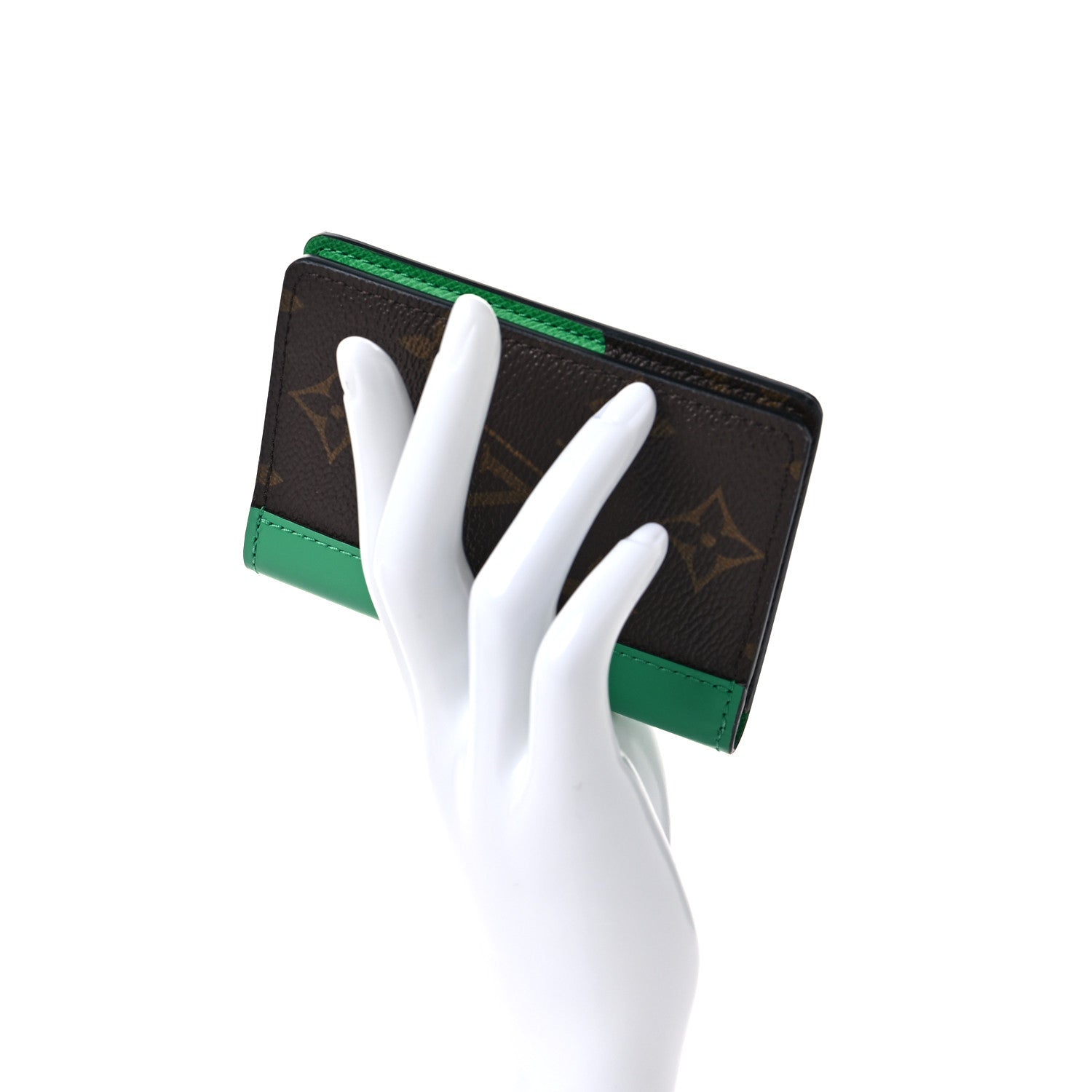 Louis Vuitton Monogram Pocket Organizer NM Green 2 of 6