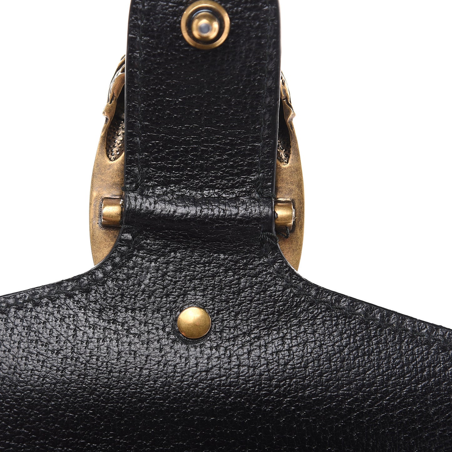 Calfskin Web Mini Dionysus Shoulder Bag Black
