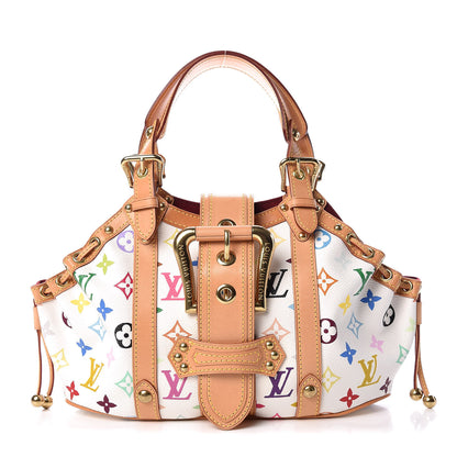 Louis Vuitton Monogram Multicolor Theda GM White 1 of 9