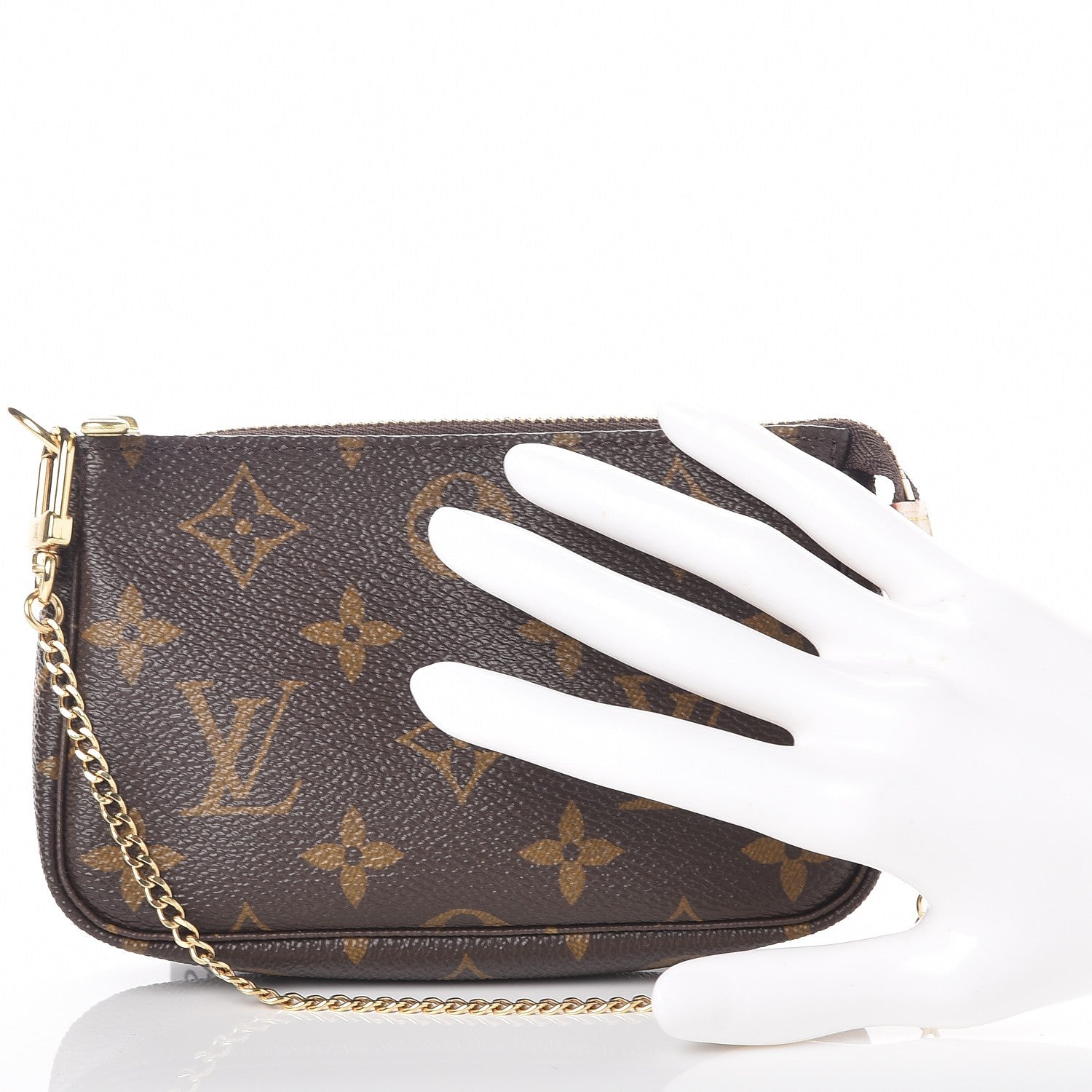 Louis Vuitton Monogram Mini Pochette Accessories 2 of 7