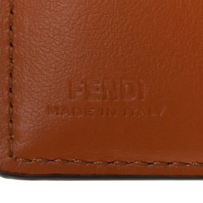 Fendi Vitello King Tamponato Logo Embossed Wallet Cuoio 6 of 6