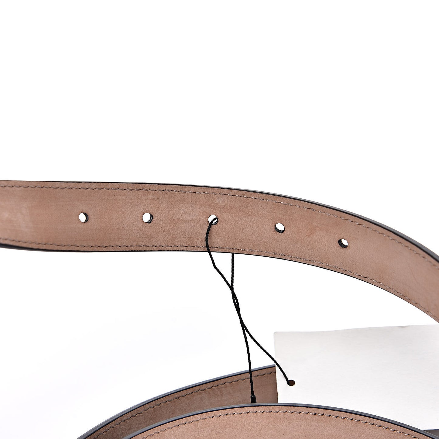 Calfskin Framed Double G Belt 115 46 Black
