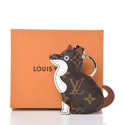Louis Vuitton Monogram Dog Bag Charm Key Holder 4 of 4