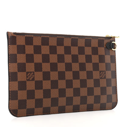 Louis Vuitton Damier Ebene Neverfull MM GM Pochette 3 of 7
