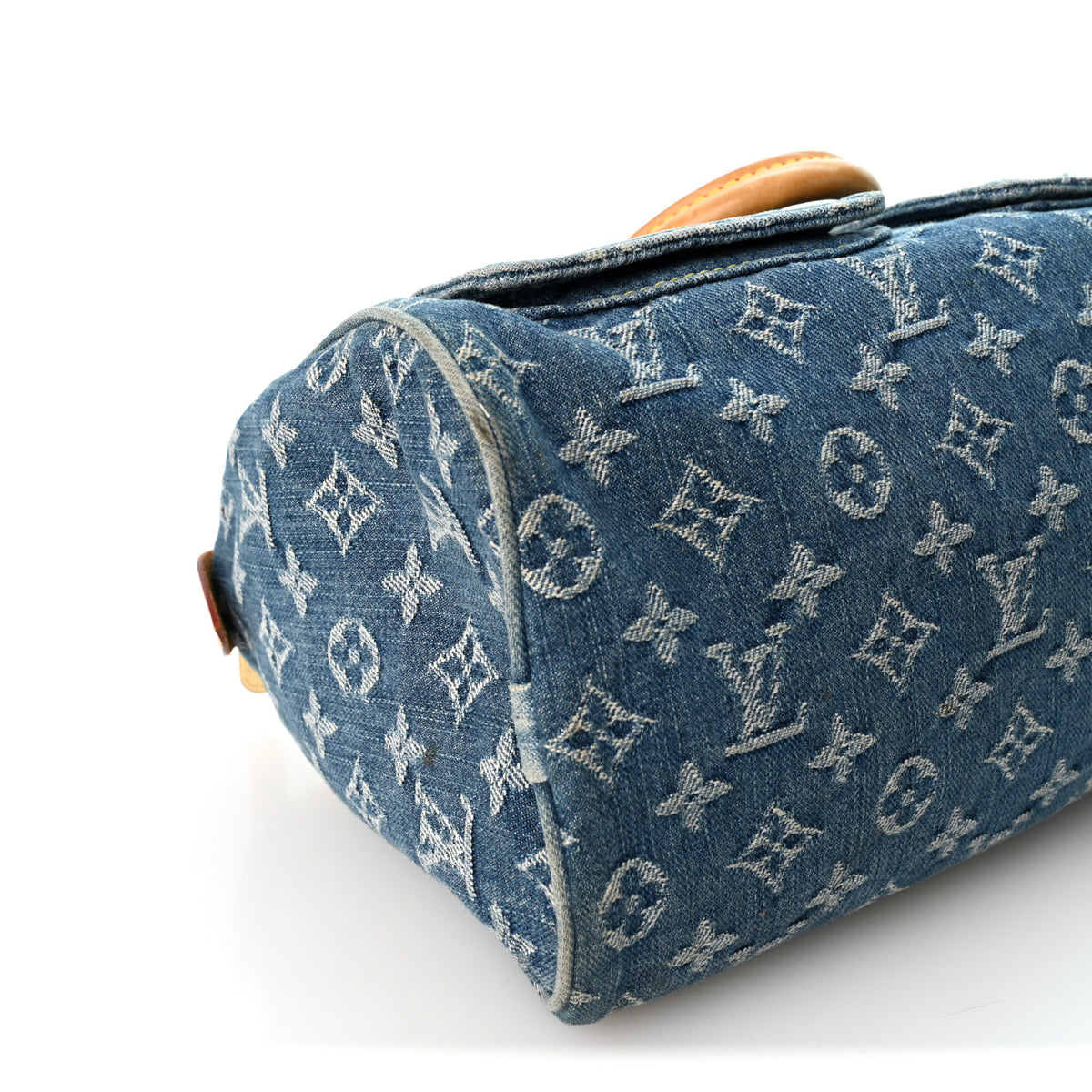 Louis Vuitton Monogram Denim Neo Speedy Blue 8 of 12