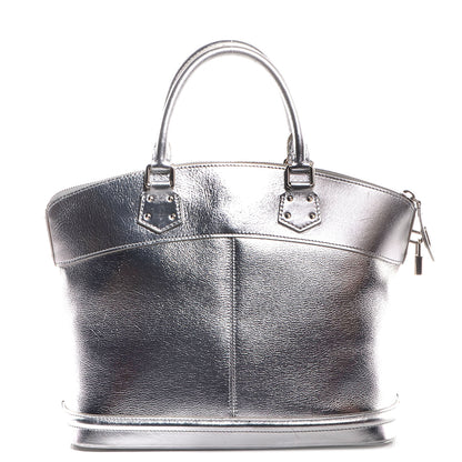 Louis Vuitton Suhali Lockit MM Silver 1 of 7