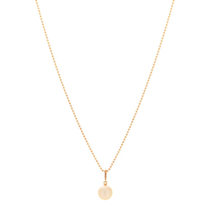Mikimoto 18K Yellow Gold Akoya Pearl 8mm Pendant Necklace 1 of 14