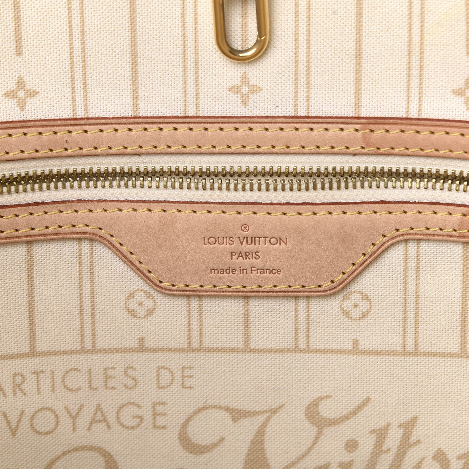 Louis Vuitton Damier Azur Neverfull PM 8 of 14