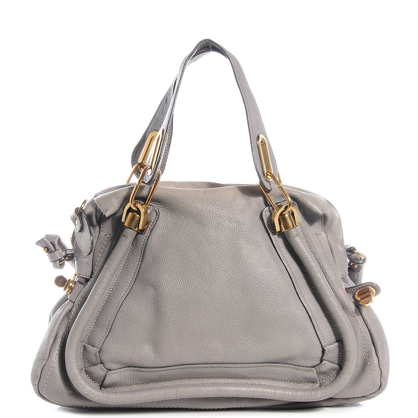 Calfskin Medium Paraty Cashmere Grey