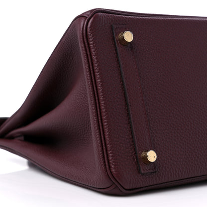 Hermes Togo BIRKIN 30 Bordeaux 8 of 10