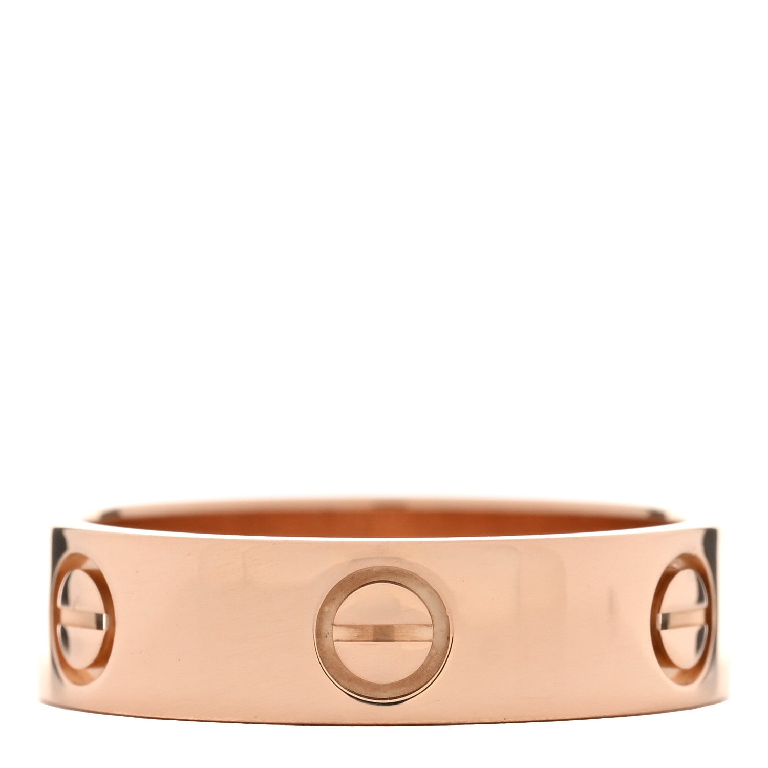 Cartier 18K Pink Gold 5.5mm LOVE Ring 58 8.25 3 of 4
