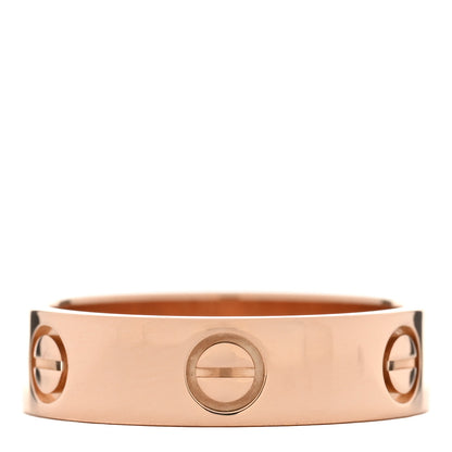 Cartier 18K Pink Gold 5.5mm LOVE Ring 58 8.25 3 of 4