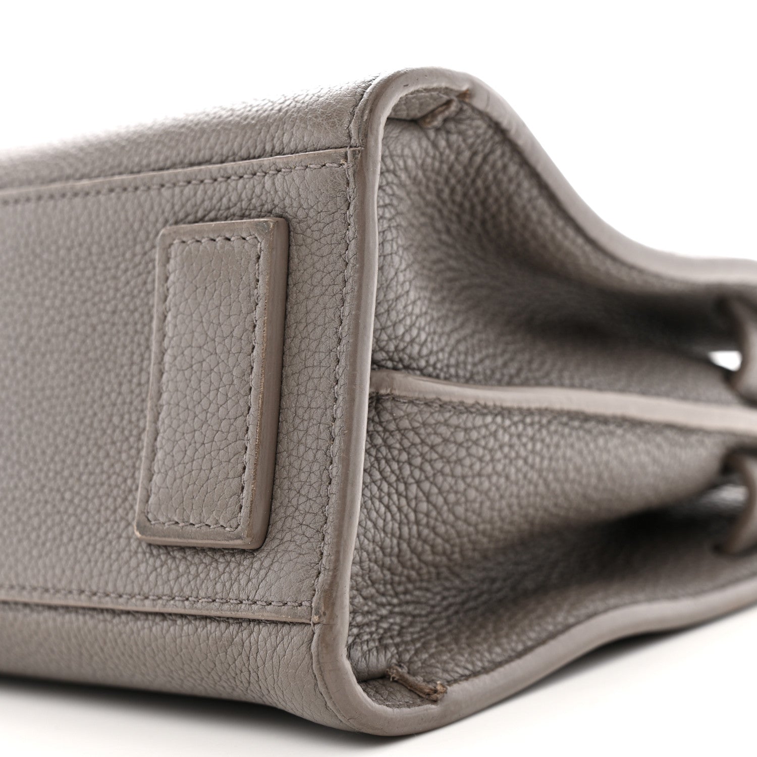 Saint Laurent Grained Calfskin Nano Supple Sac De Jour Fog 11 of 16