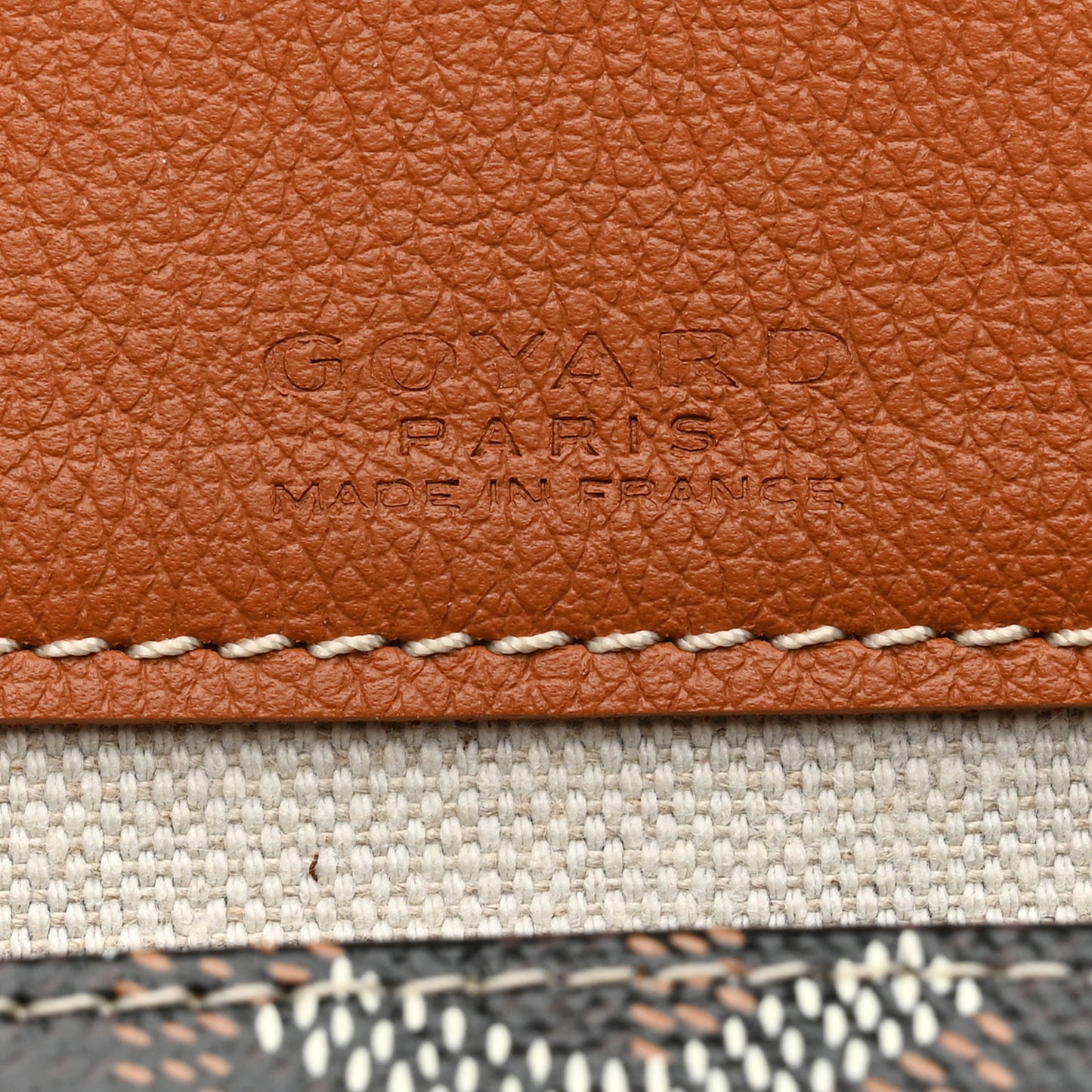 Goyardine Pouch Black Gold