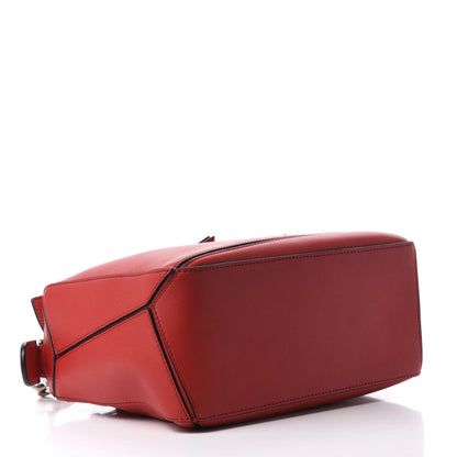 Loewe Calfskin Small Puzzle Bag Scarlet 5 of 11