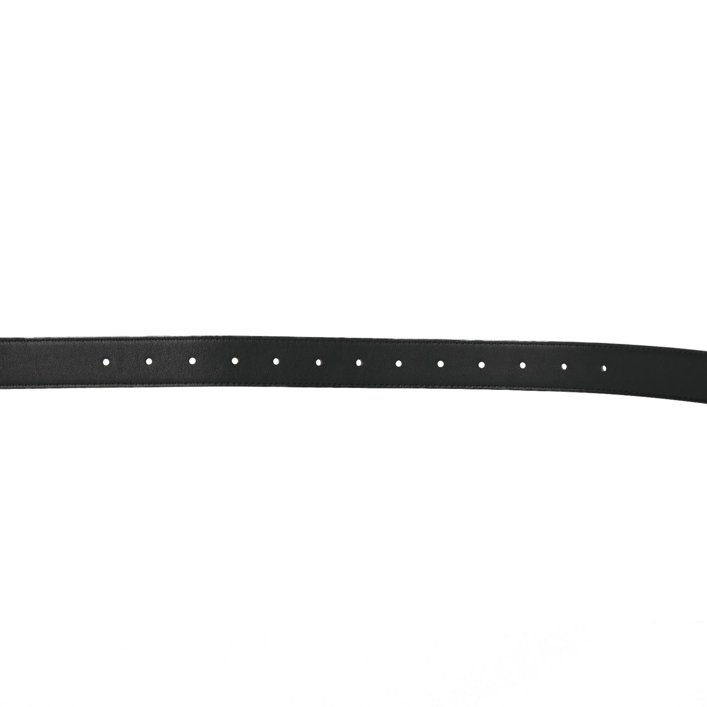 Vitello Grace Matte Multi Accessory Belt Black