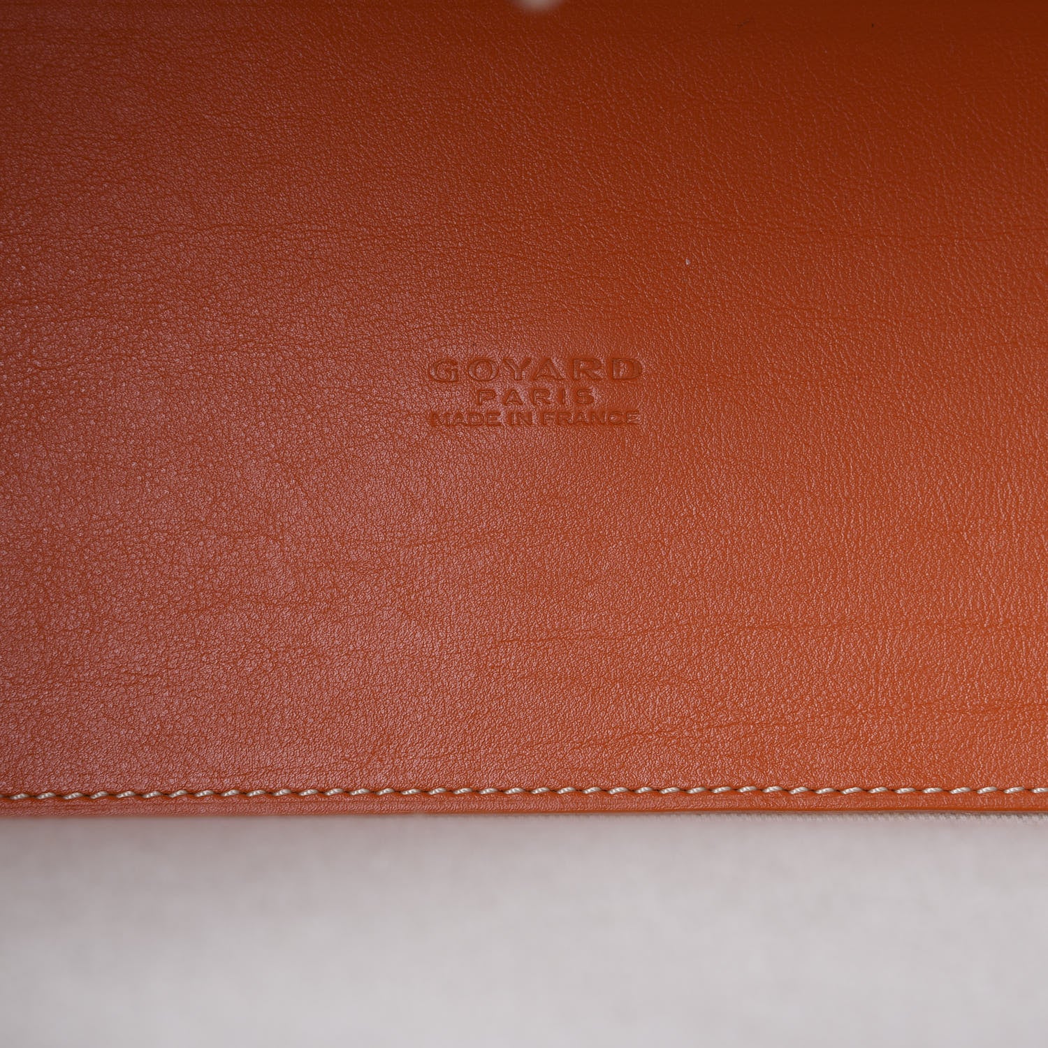 Goyard Goyardine Marquises Tote Orange 7 of 11