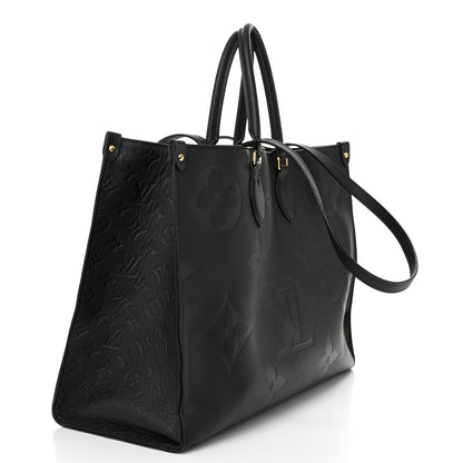 Louis Vuitton Empreinte Monogram Giant Onthego GM Black 2 of 14