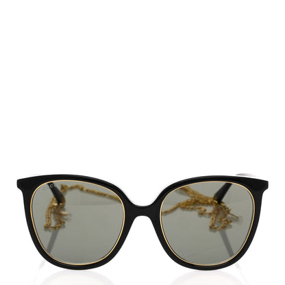 Gucci Acetate Cat Eye Sunglasses GG1076S Black 2 of 8