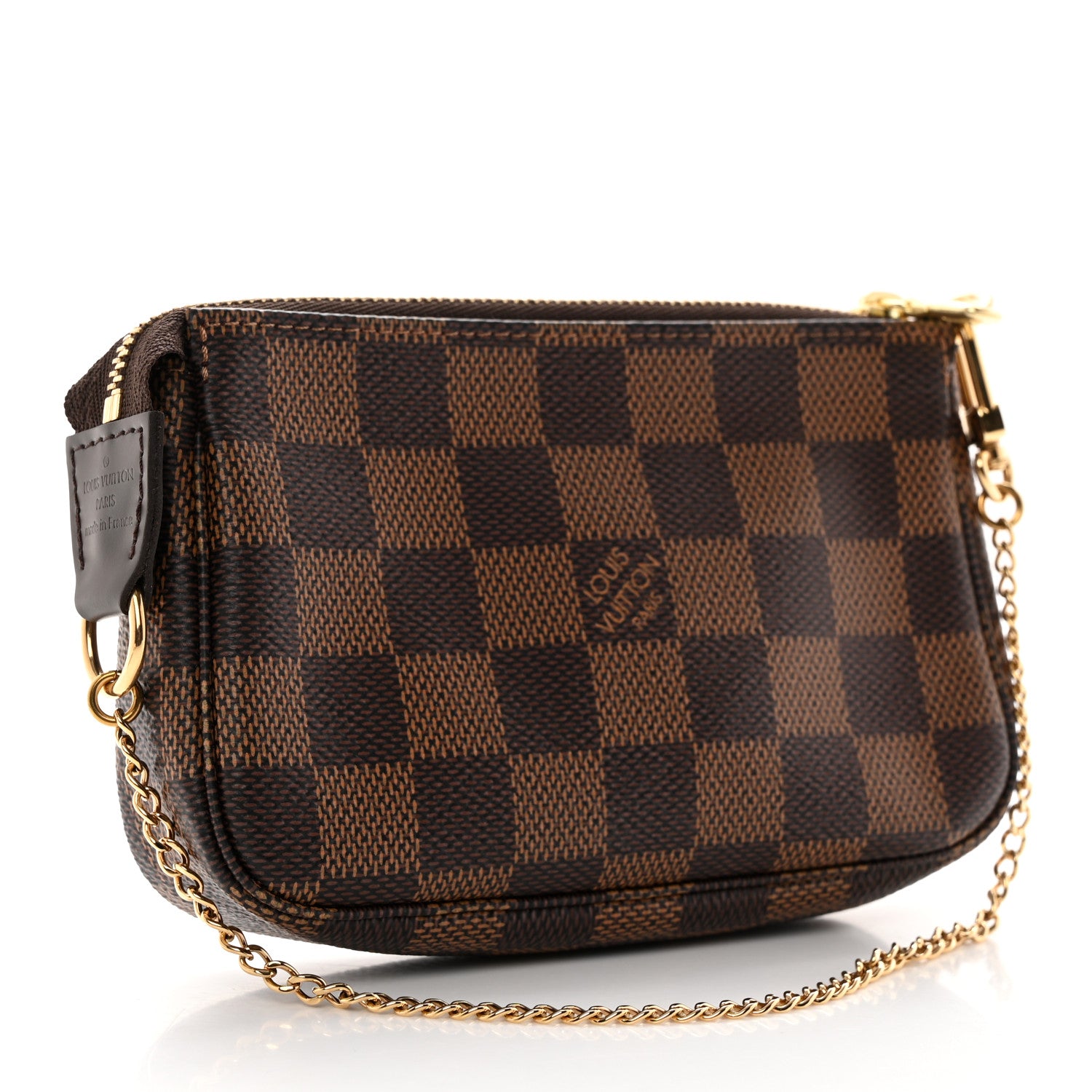 Louis Vuitton Damier Ebene Mini Pochette Accessories 3 of 7