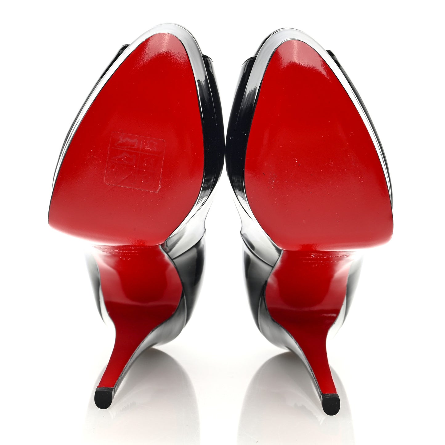 Patent Lady Peep 150 Pumps 37 Black