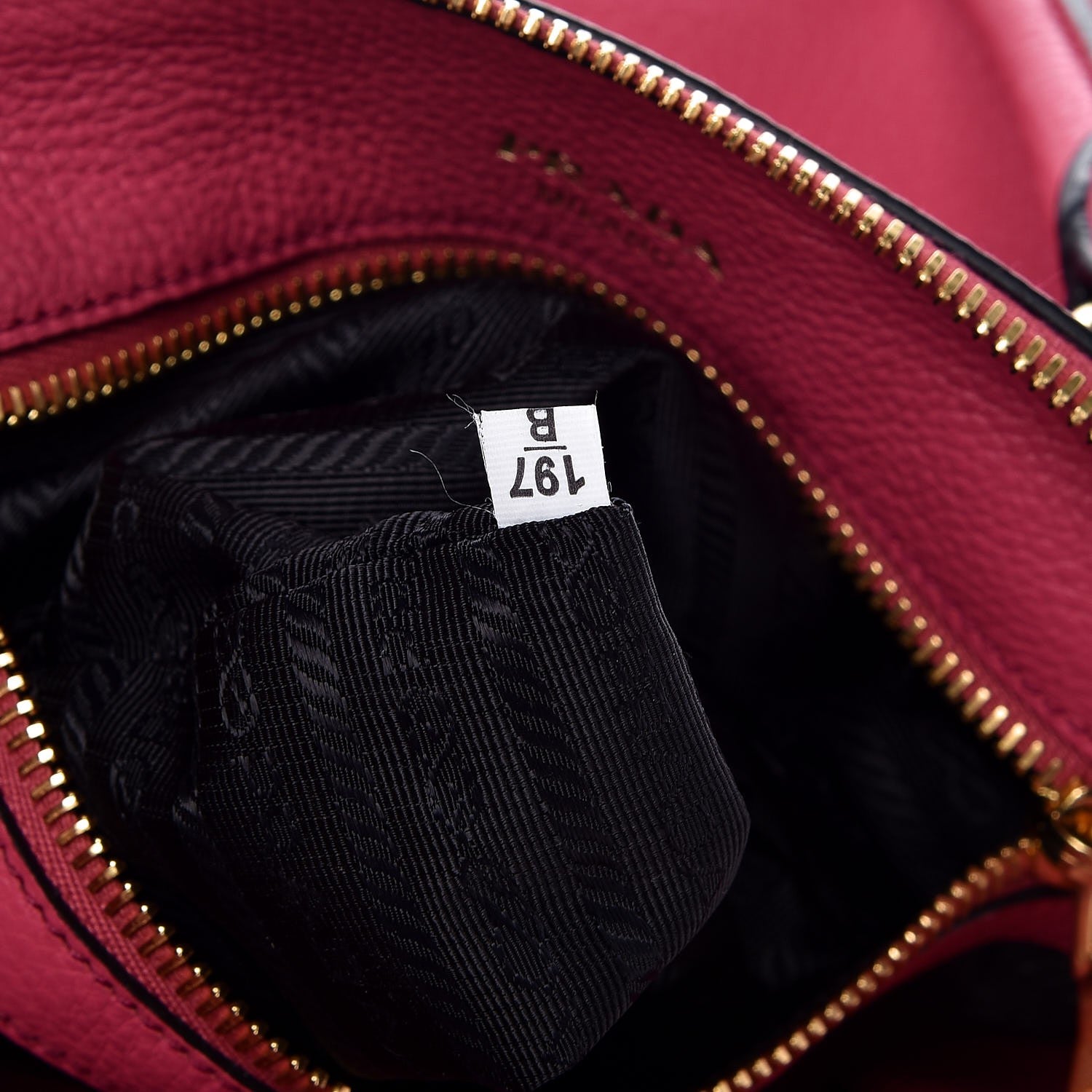 Prada Vitello Daino Tote Peonia 9 of 9