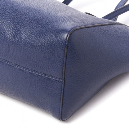 Gucci Dollar Calfskin Small Swing Tote Classic Marine Deep Cobalt 4 of 7