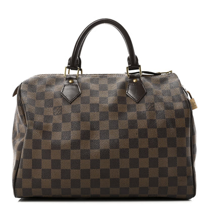 Louis Vuitton Damier Ebene Speedy 30 1 of 9