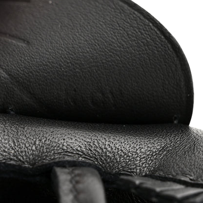Hermes Milo Lambskin Grigri Rodeo Pegase Horse Bag Charm PM So Black 4 of 5