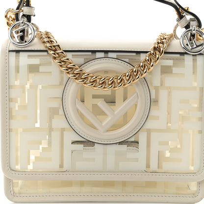Fendi TPU FF Vitello Century F is Fendi Small Kan I Shoulder Bag White 7 of 9