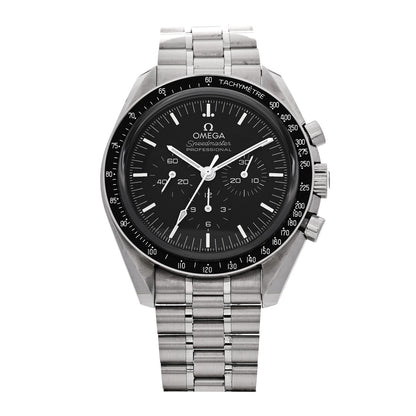 Omega Stainless Steel 42mm Speedmaster Moonwatch Professional Chronograph Manual Winding Watch Black 310.30.42.50.01.002 1 of 5