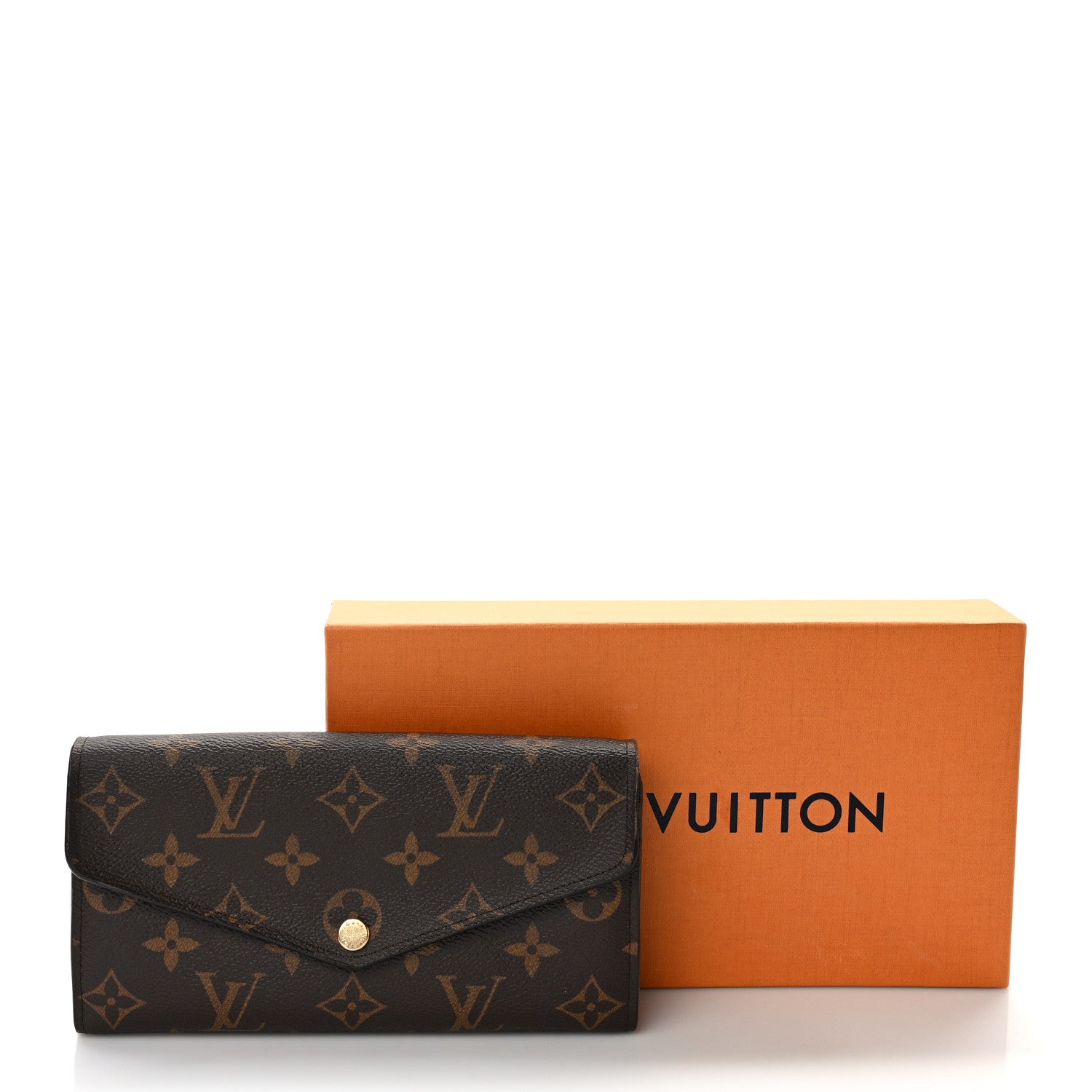 Louis Vuitton LOUIS VUITTON Monogram Sarah Wallet NM 7 of 7