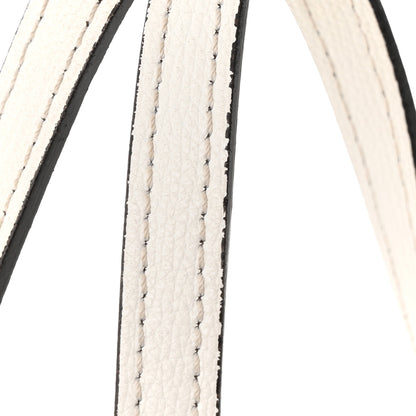 Fendi Vitello Vienna Enamel F is Fendi Shopping Tote White Taupe 15 of 16