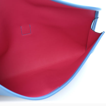 Hermes Swift Verso Jige Elan 29 Clutch Bleu Frida Rose Mexico 5 of 11