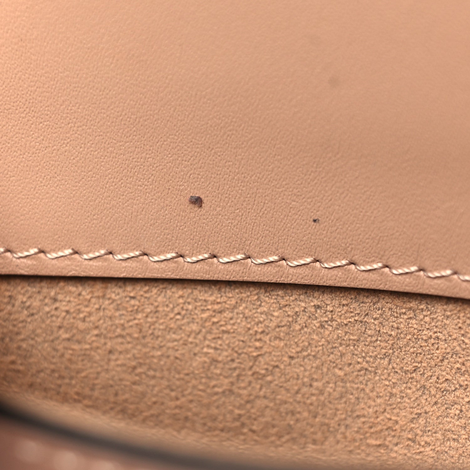 Louis Vuitton Calfskin Chain Louise GM Nude 9 of 10