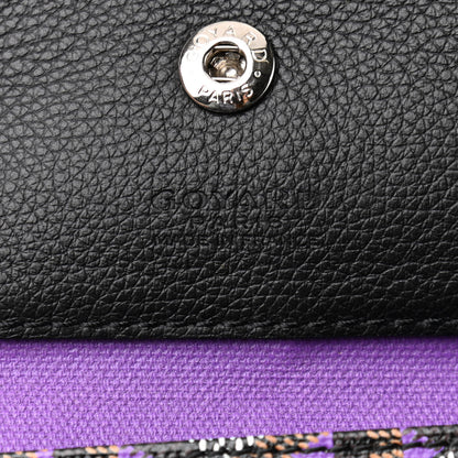 Goyard Goyardine Saint Louis Claire Voie PM Black Violet 7 of 11