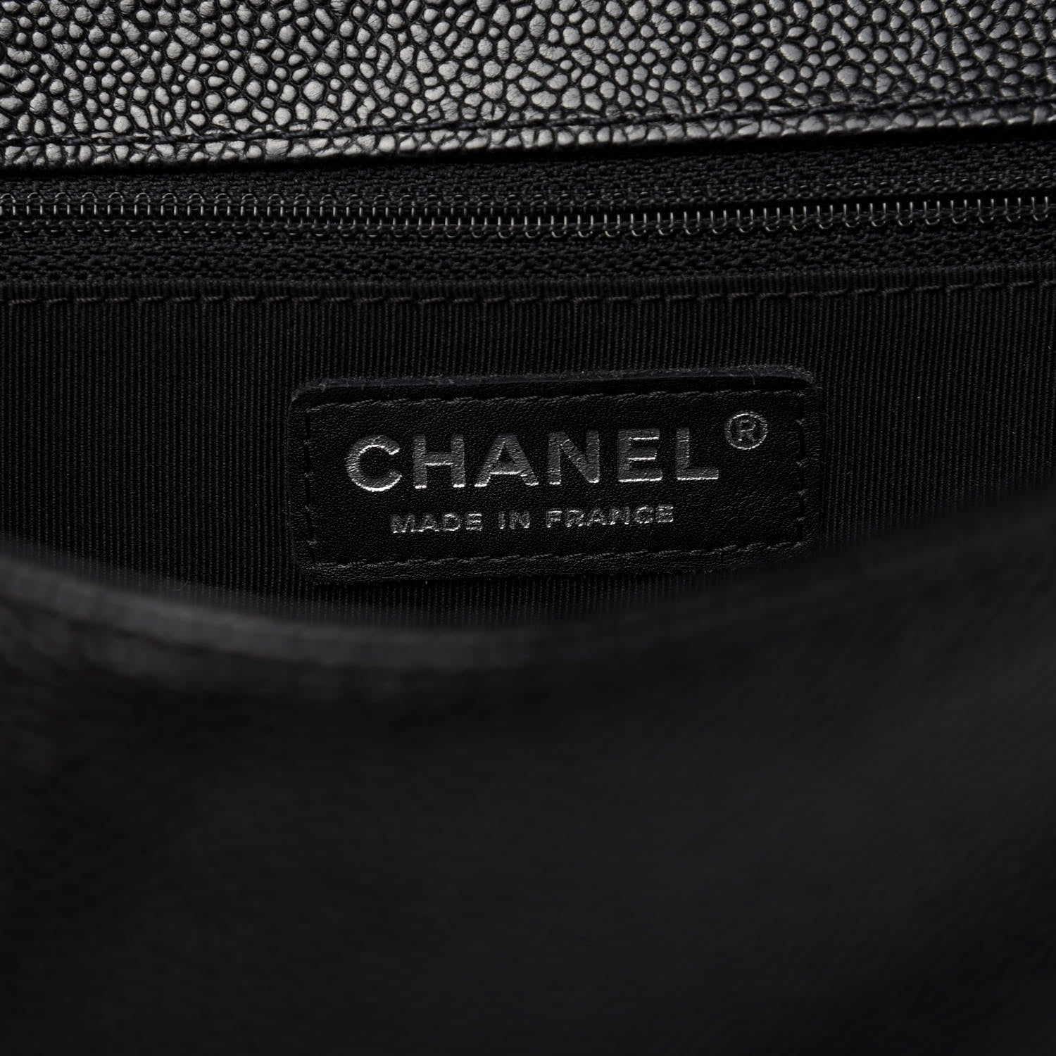 Chanel Caviar Quilted New Medium Boy Flap Black 7 of 9