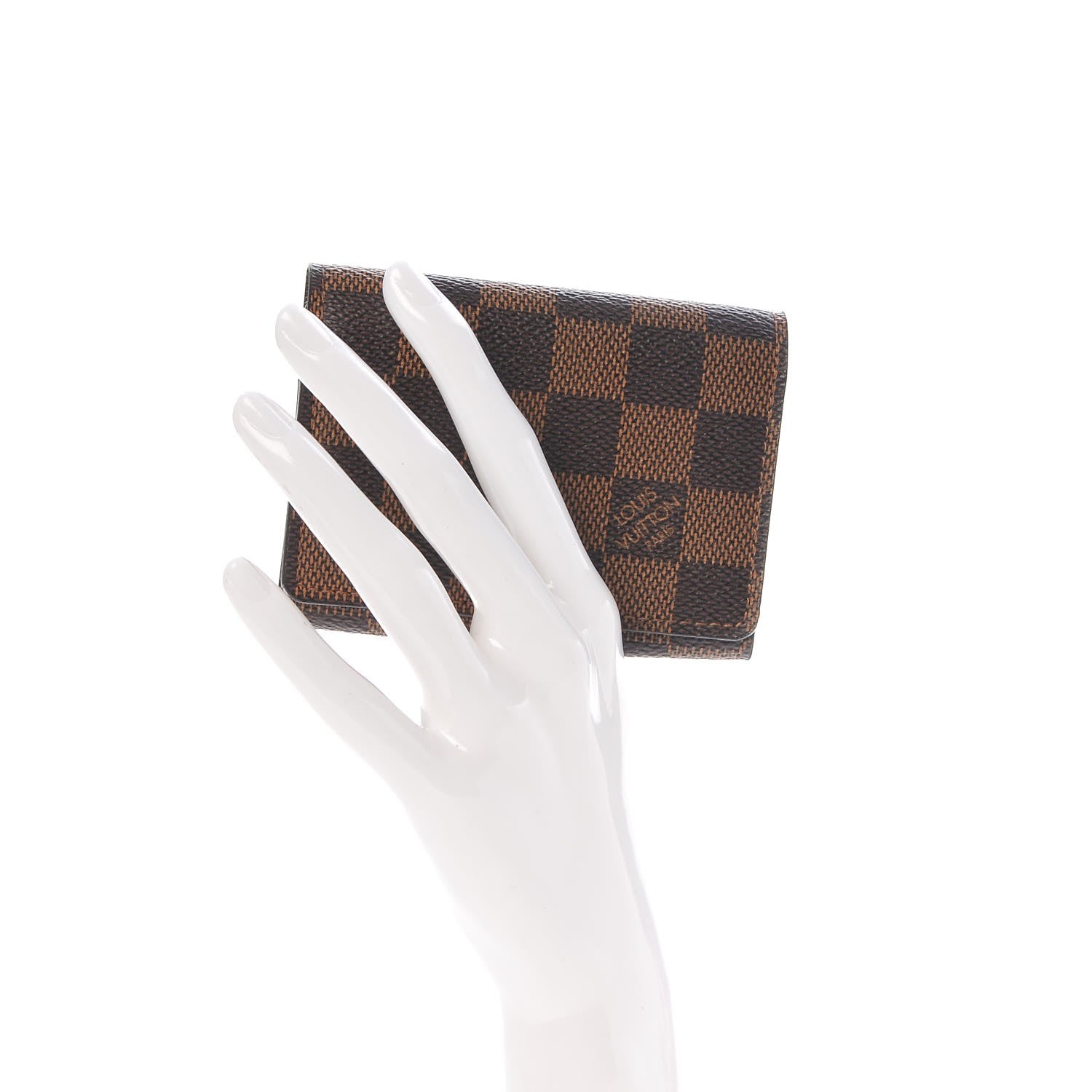 Louis Vuitton Damier Ebene Business Card Holder 2 of 7