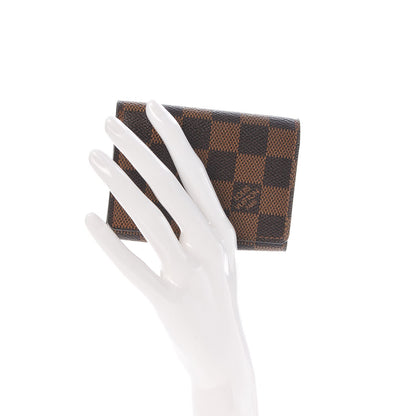 Louis Vuitton Damier Ebene Business Card Holder 2 of 7