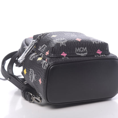 MCM Visetos Spektrum X-Mini Backpack Black 6 of 8