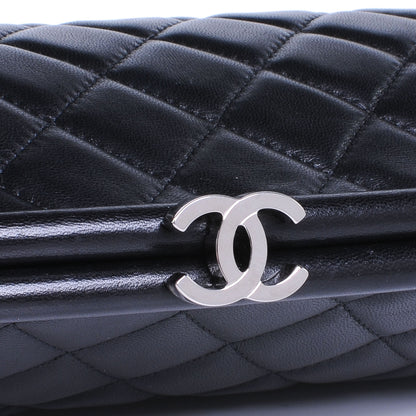 Chanel Lambskin Quilted Timeless Clutch Black 4 of 7