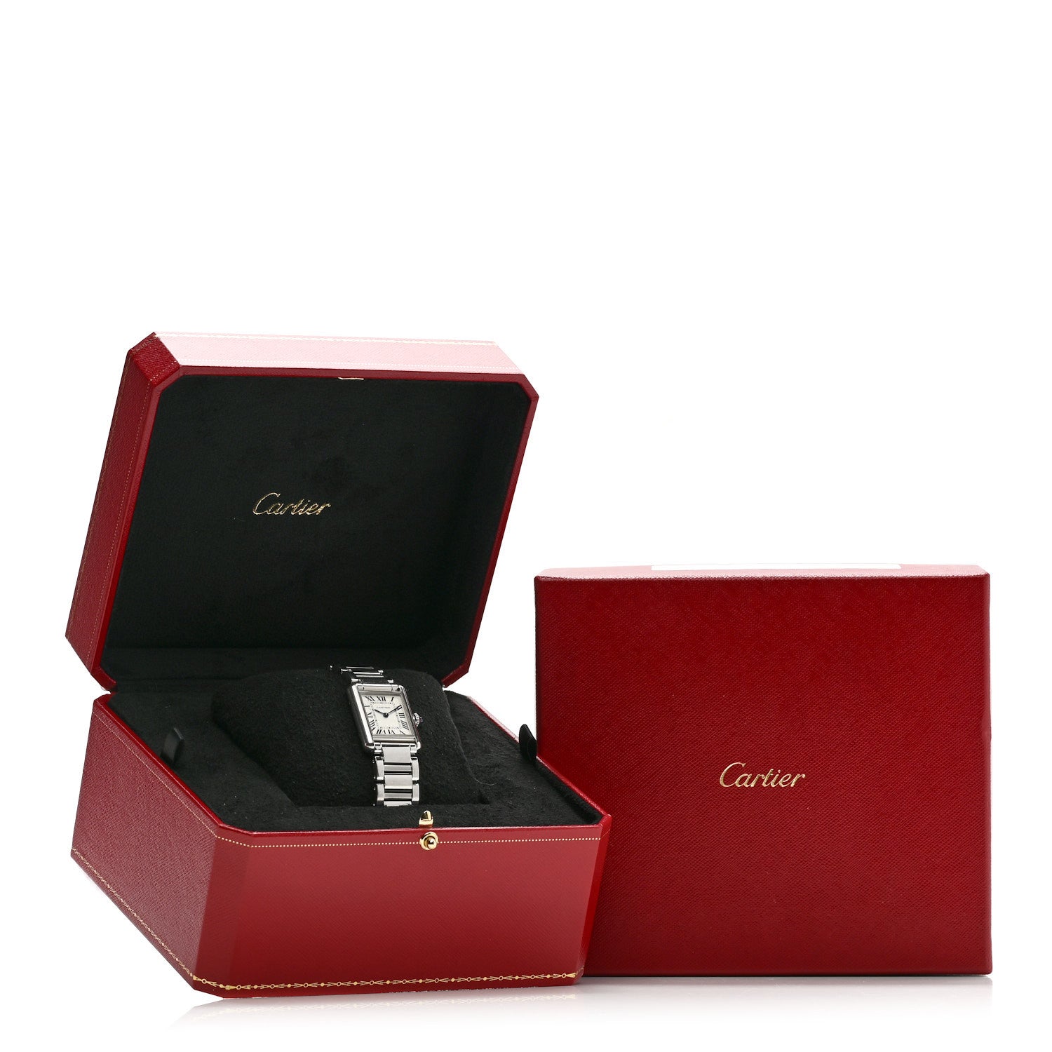 Cartier Stainless Steel 22mm Tank Must Quartz Watch 5 of 5