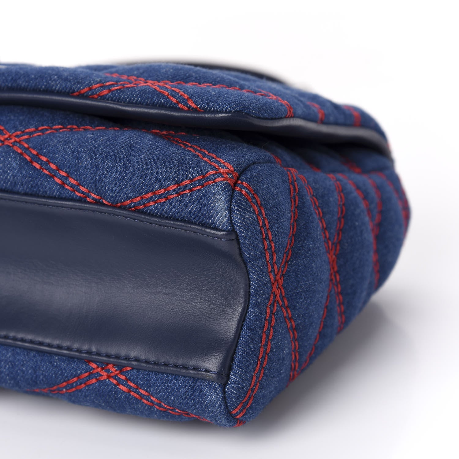 Louis Vuitton Denim Malletage GO-14 MM Denim Dark 7 of 9