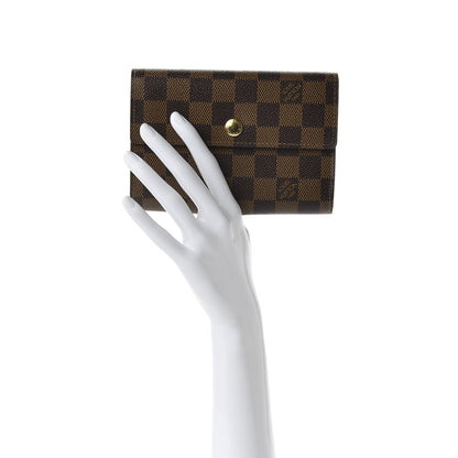 Louis Vuitton Damier Ebene Alexandra Wallet 2 of 10