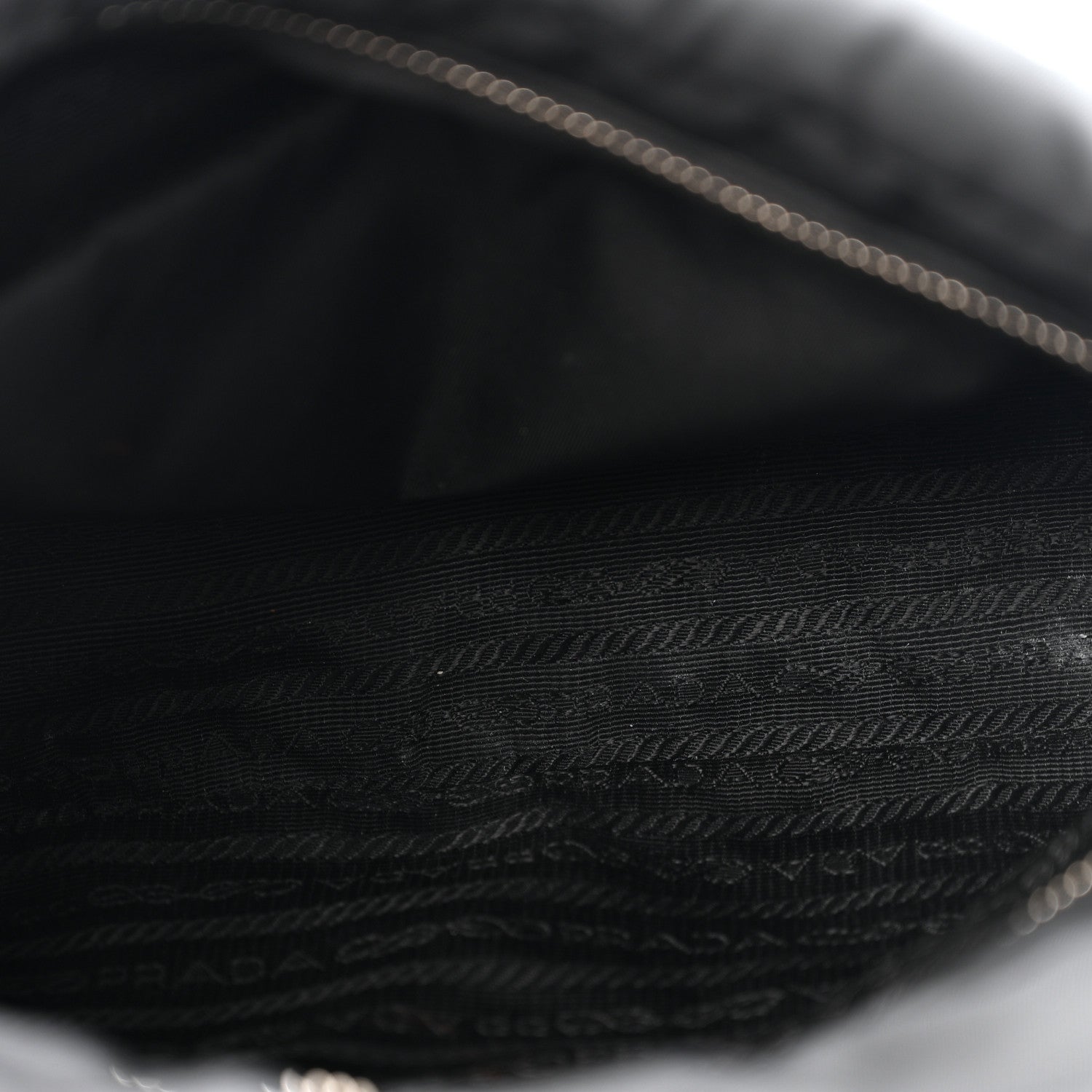 Prada Re-Nylon Quilted Padded Flap Shoulder Bag Black 5 of 14