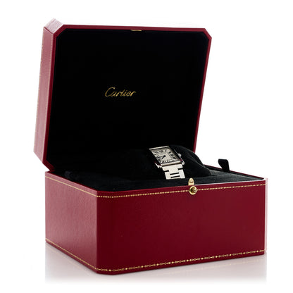 Cartier Stainless Steel 24mm Tank Solo Quartz Watch 2 of 5