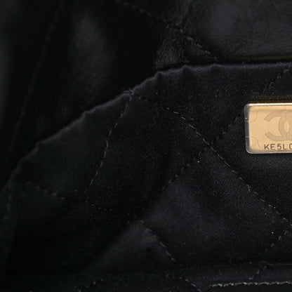 Chanel Shiny Calfskin Quilted Small Chanel 22 Black 8 of 11