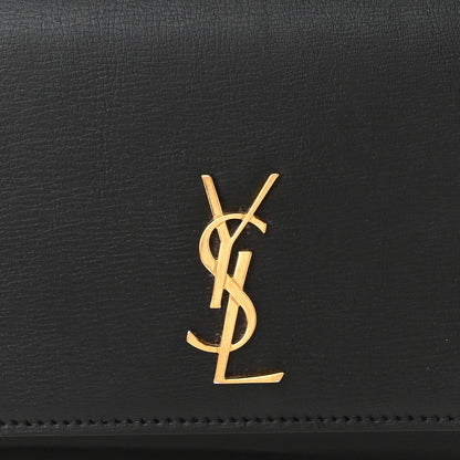 Saint Laurent Smooth Calfskin Monogram Phone Holder Crossbody Black 8 of 11